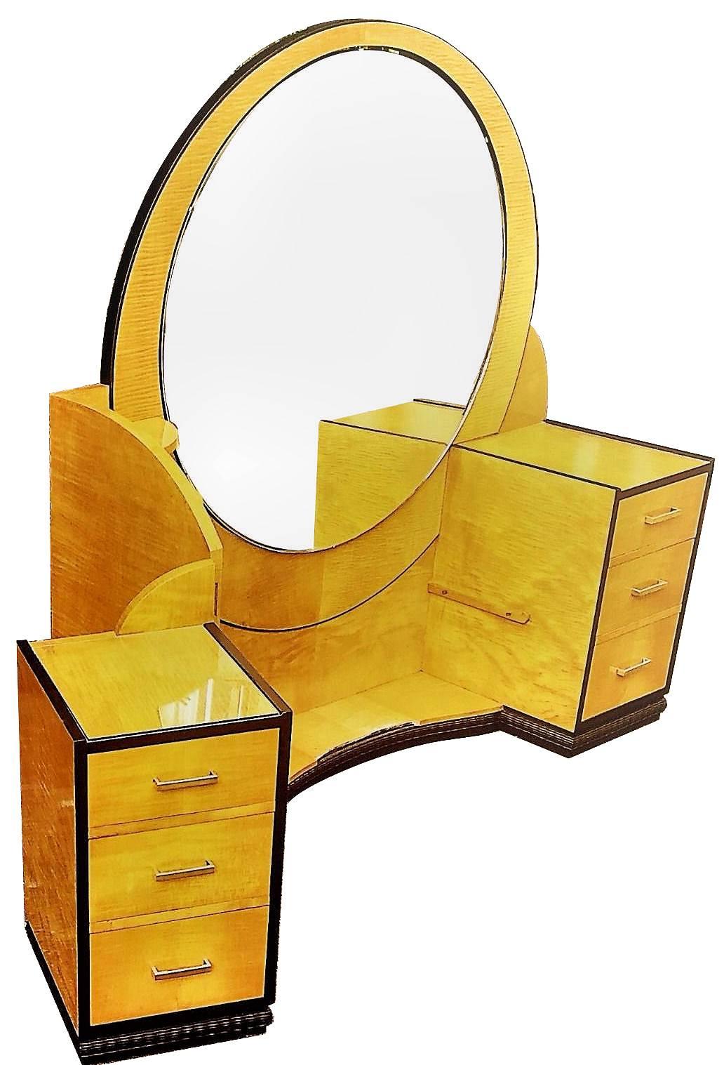 20th Century Rare 1930s Art Deco Dressing Table Attributed to Betty Joel