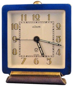 Rare Art Deco Clock by Jaeger-LeCoultre, circa 1930