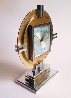 Art-Déco-Uhr aus dem Maschinenzeitalter von Elsegor