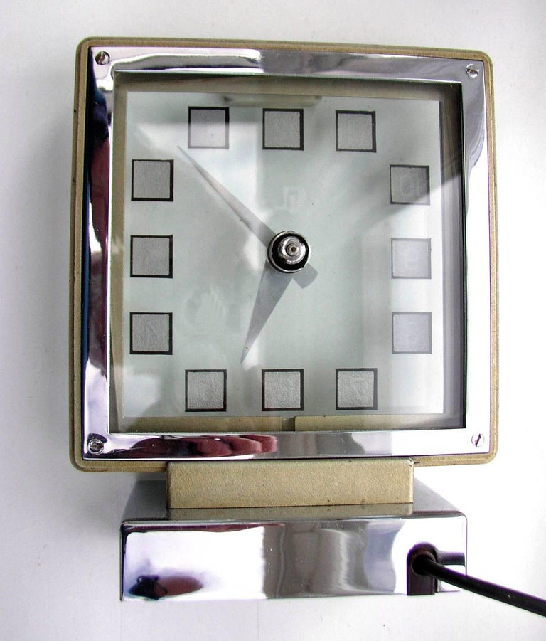Very Rare 1930s Art Deco English Smiths 'Mystery Clock' For Sale at 1stdibs