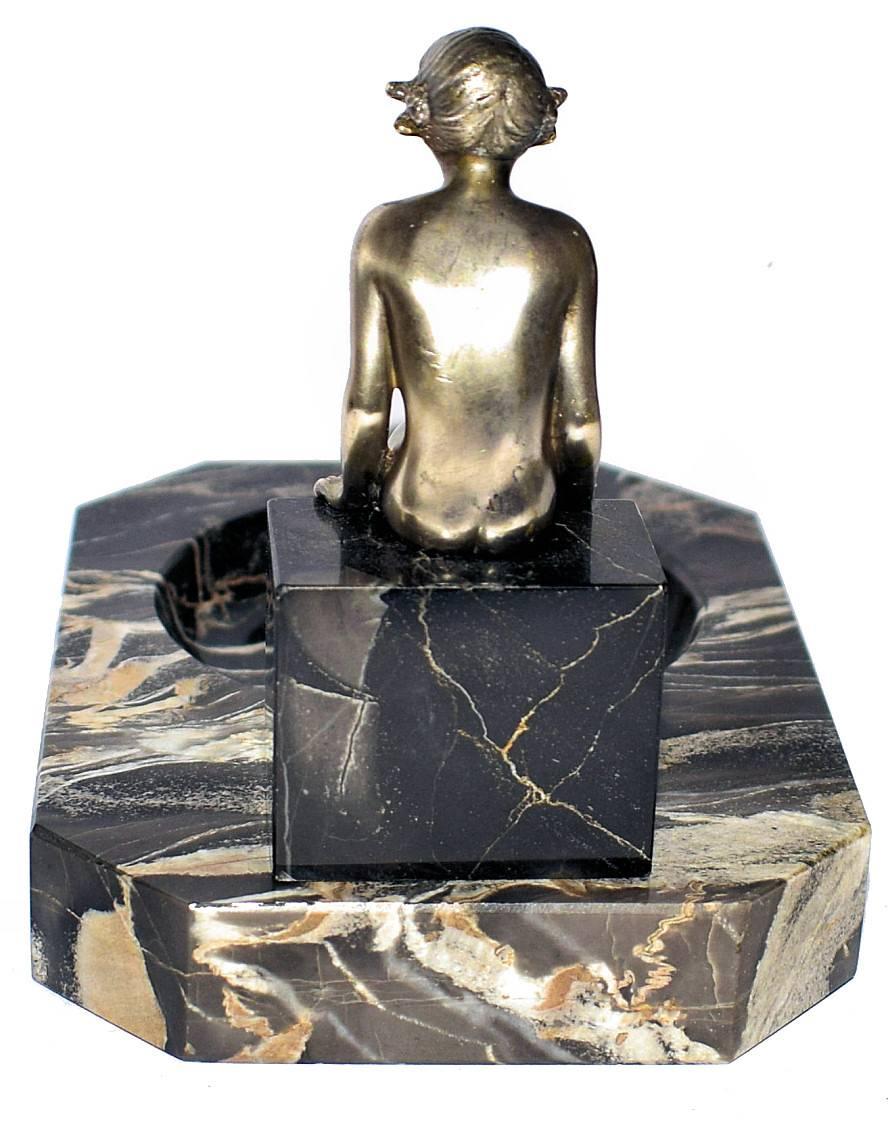 Art Deco Austrian Bronze of Nude Attributed to Lorenzl 3