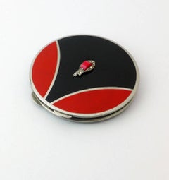 Art Deco 1930s Ladies Powder Compact