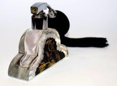 1930s Art Deco Czech Ladies Perfume Atomizer