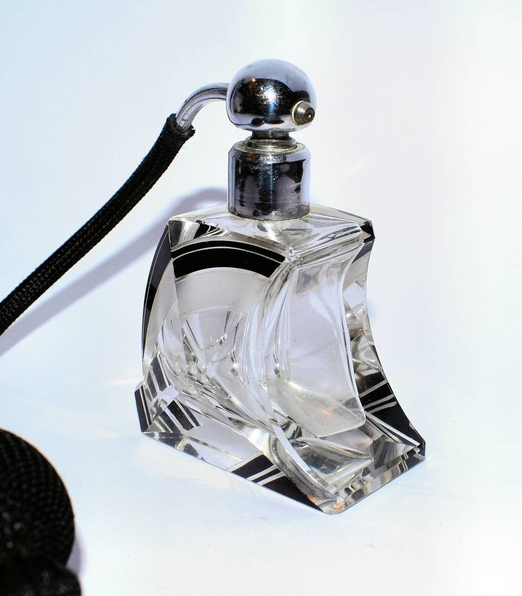 Czech 1930s Art Deco Atomizer