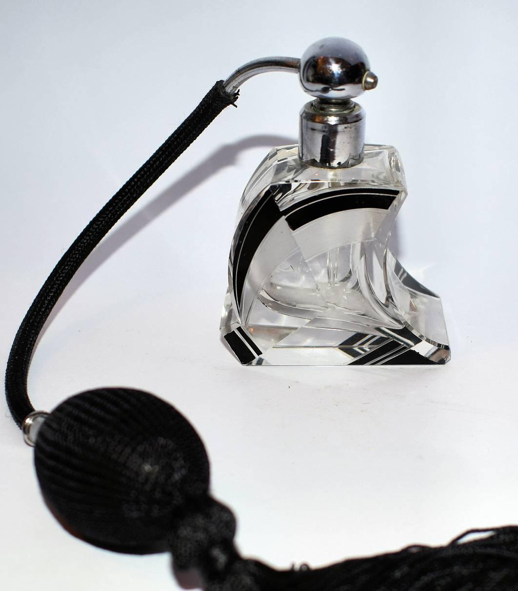 1930s Art Deco Atomizer In Good Condition In Devon, England