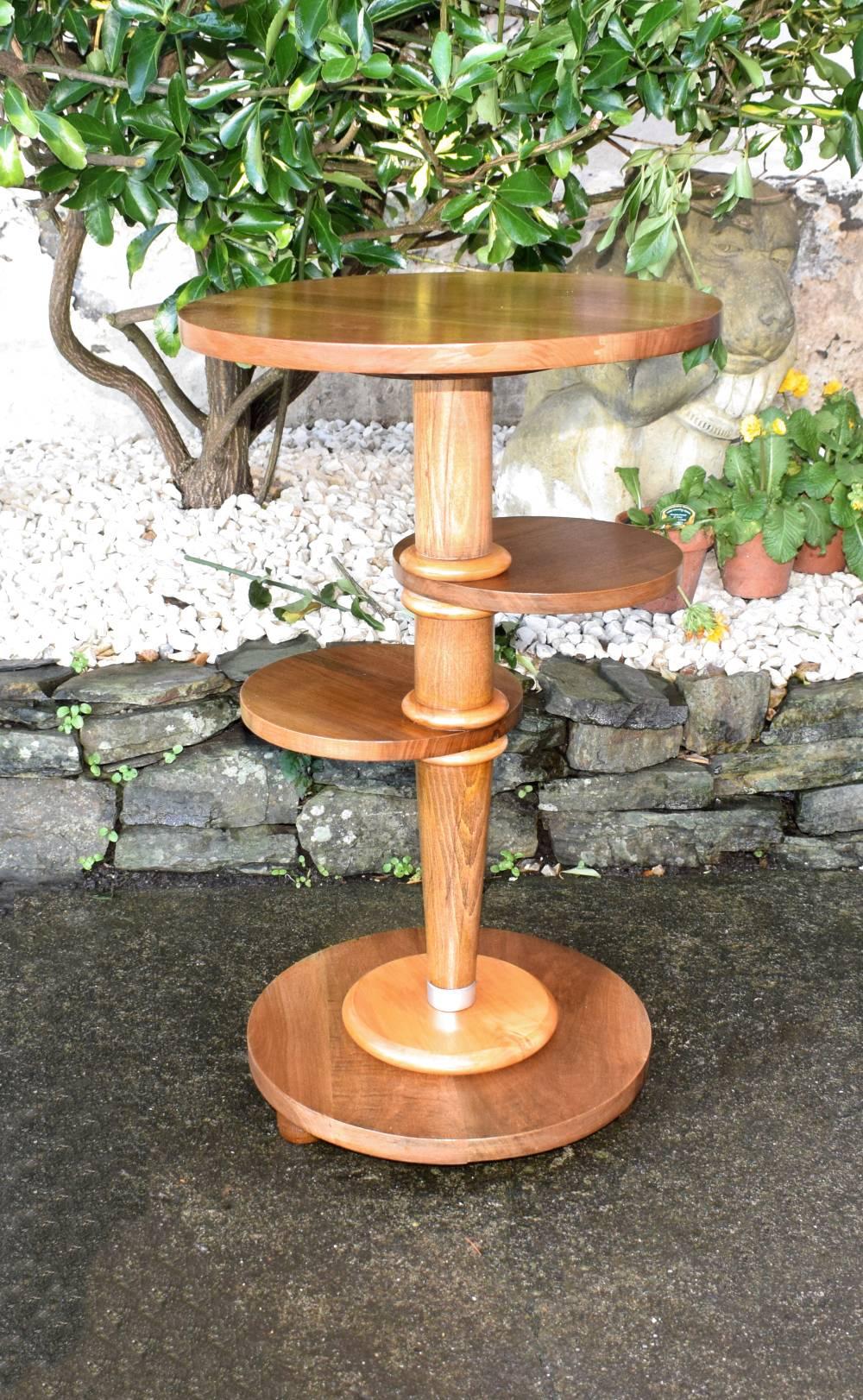 French 1930s Art Deco Gueridon Table In Good Condition For Sale In Devon, England
