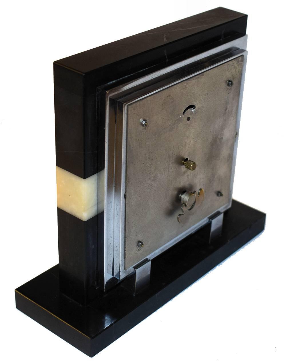 art deco mantle clock