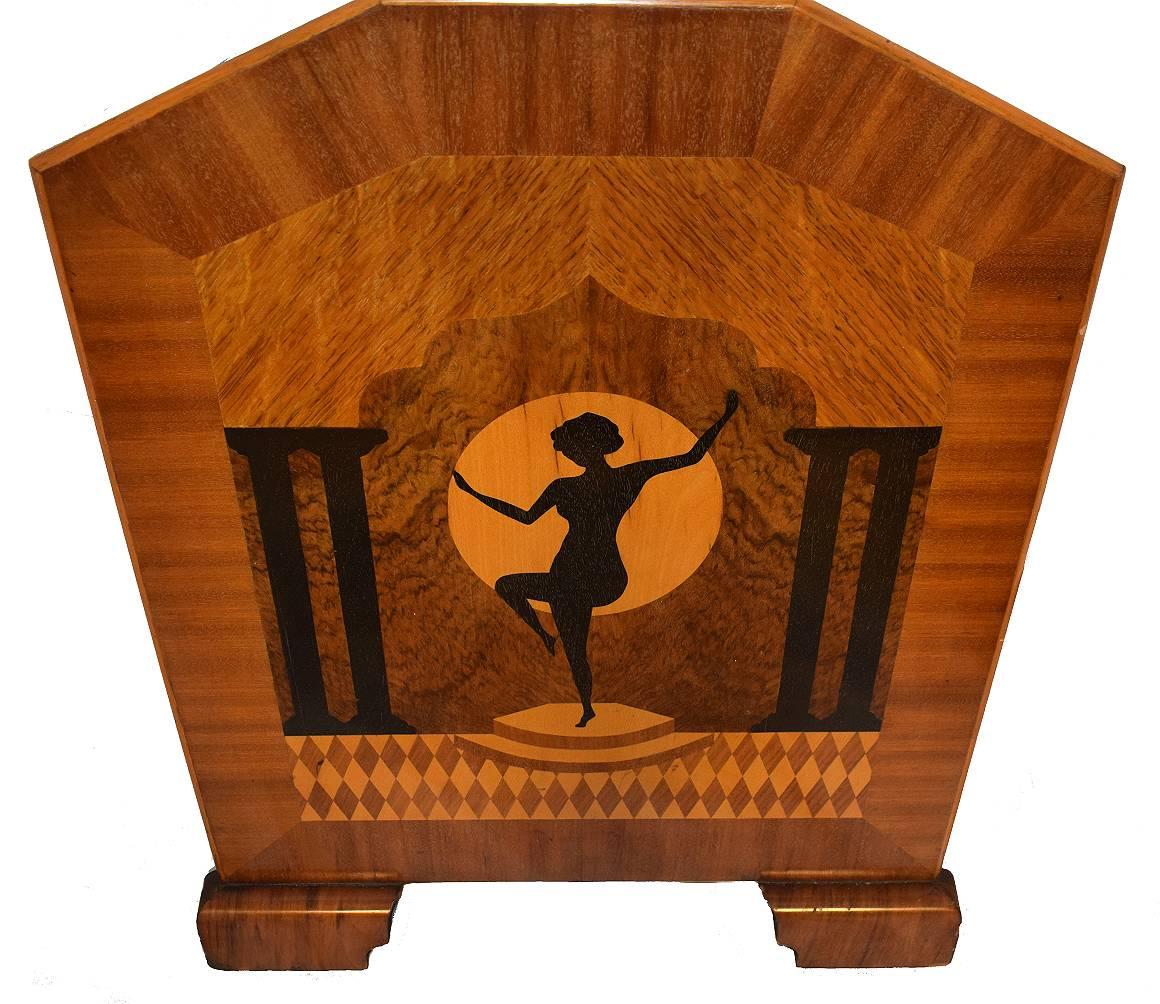 art deco fire guard