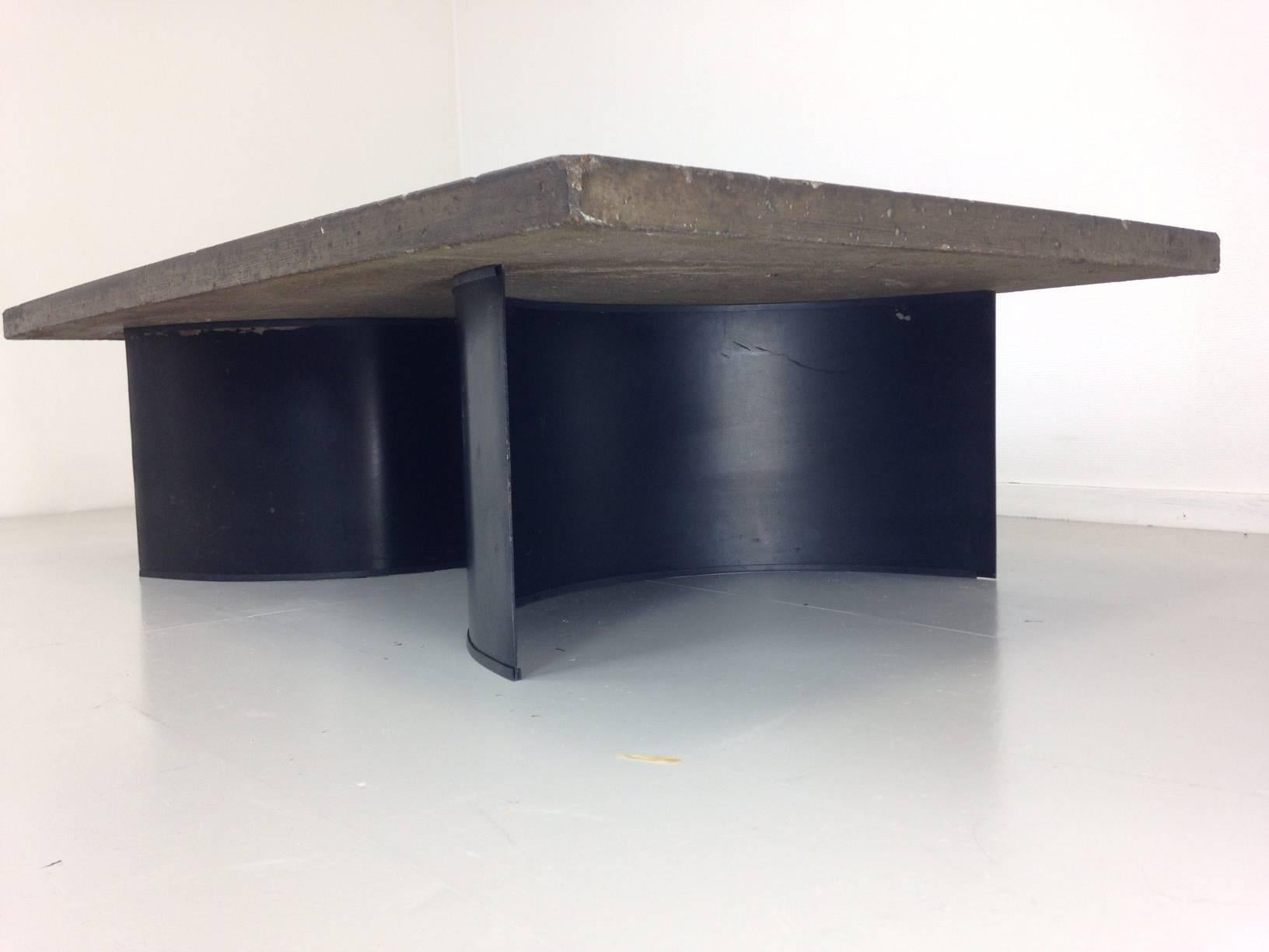 Ceramic and Slate Coffee Table by Paul Kingma, 1974 2