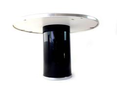 Linoleum and Molded Plastic Mid-Century Dining Table