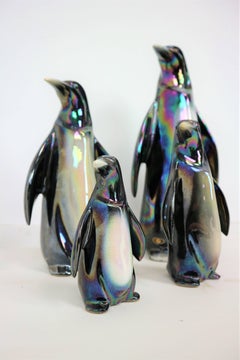 Seltenes Pinguin-Set von vier von Jema Holland Art Pottery
