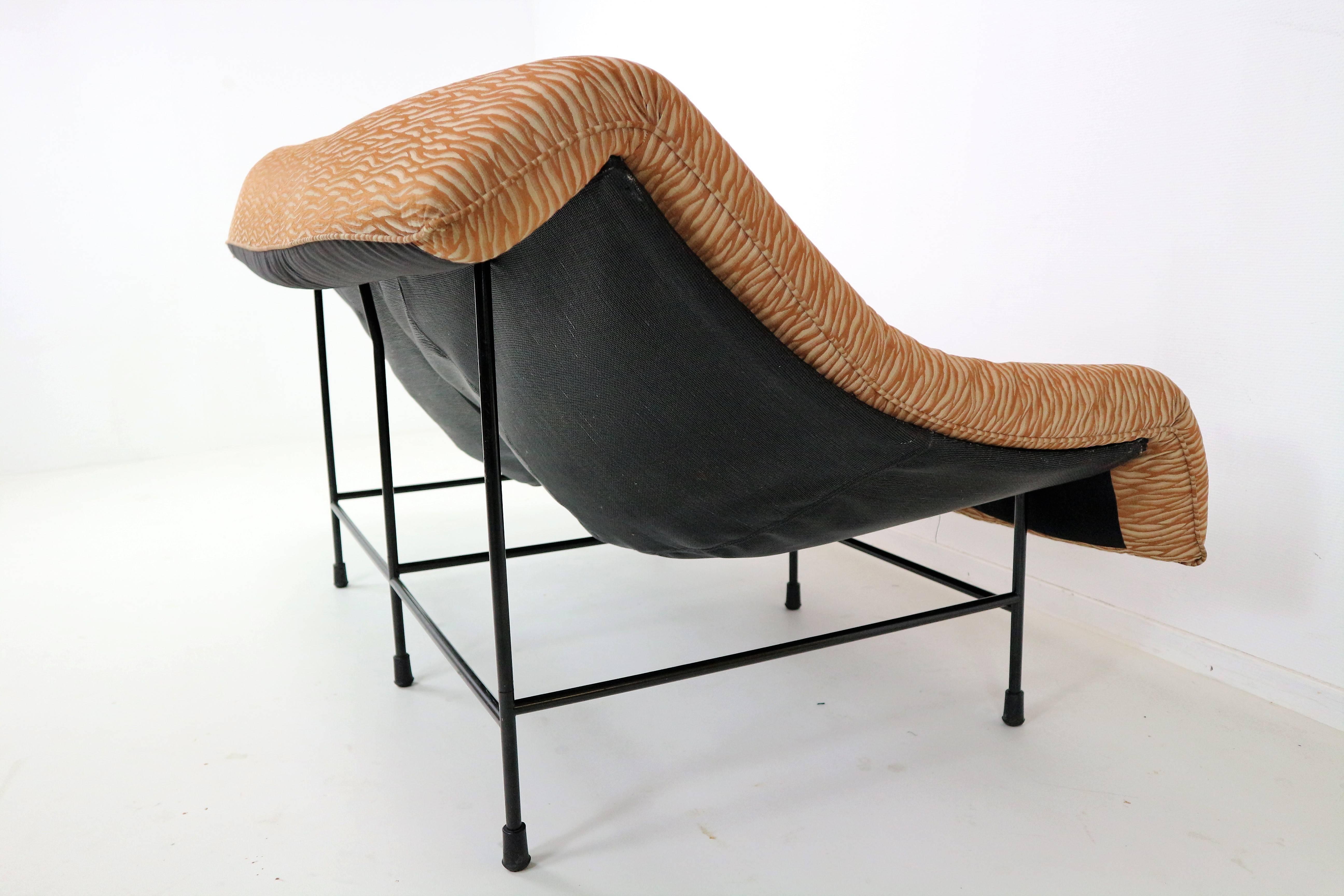 Butterfly Sofa Designed by Gerard Van Den Berg in the 1970s In Good Condition In The Hague, NL