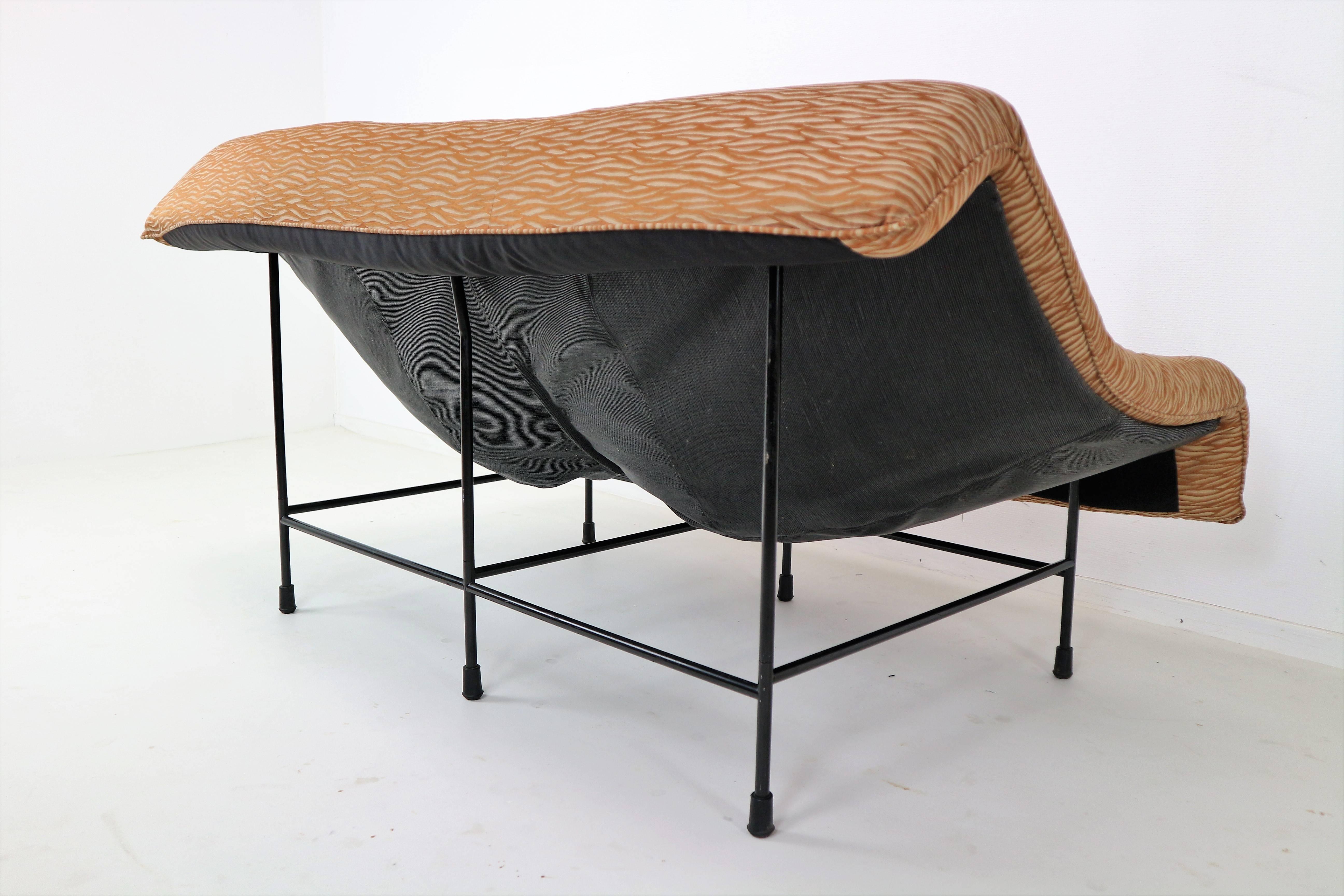Late 20th Century Butterfly Sofa Designed by Gerard Van Den Berg in the 1970s
