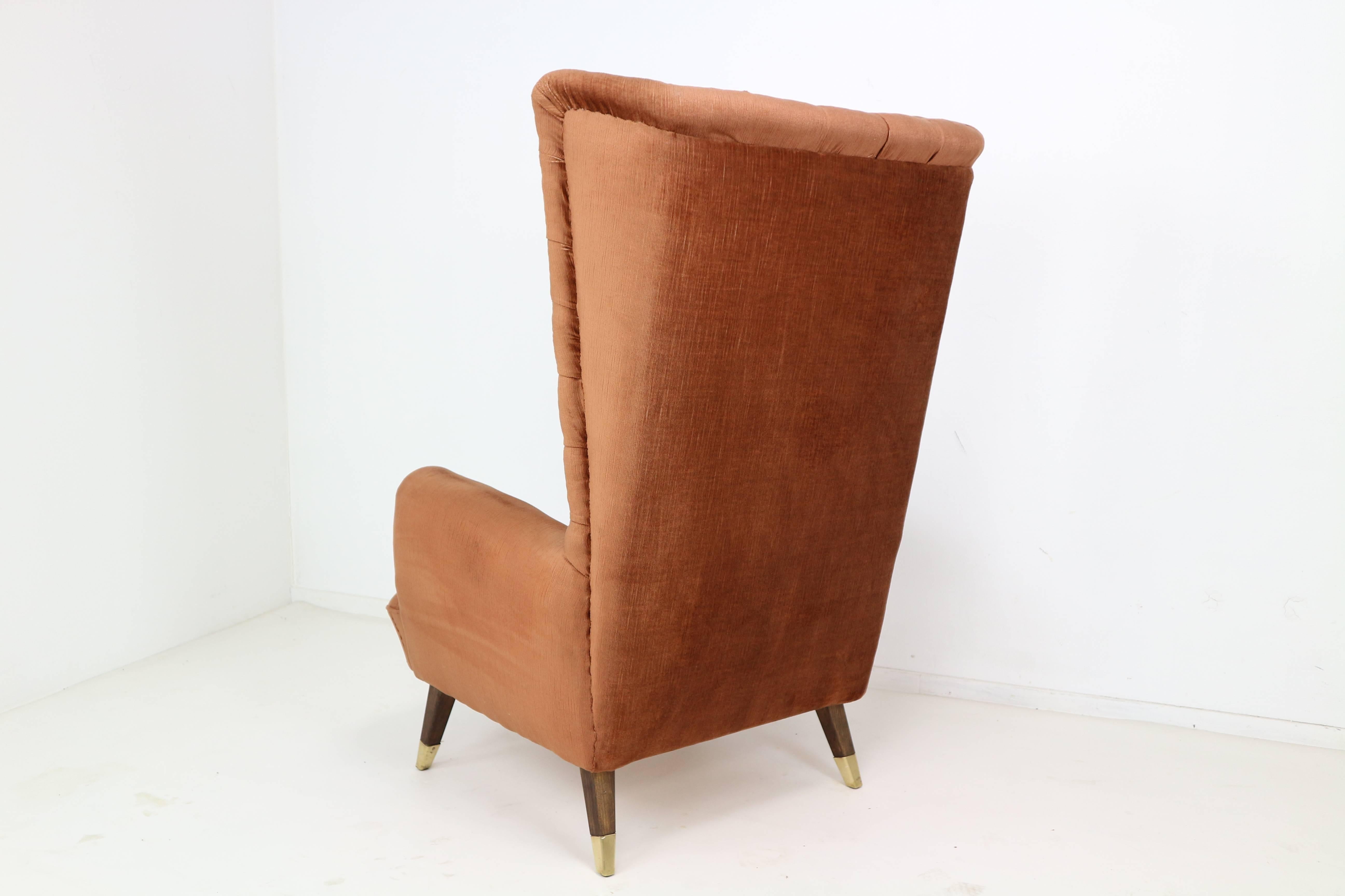 Set of Two Armchairs in the Manner of Paolo Buffa, 1950s In Good Condition In The Hague, NL