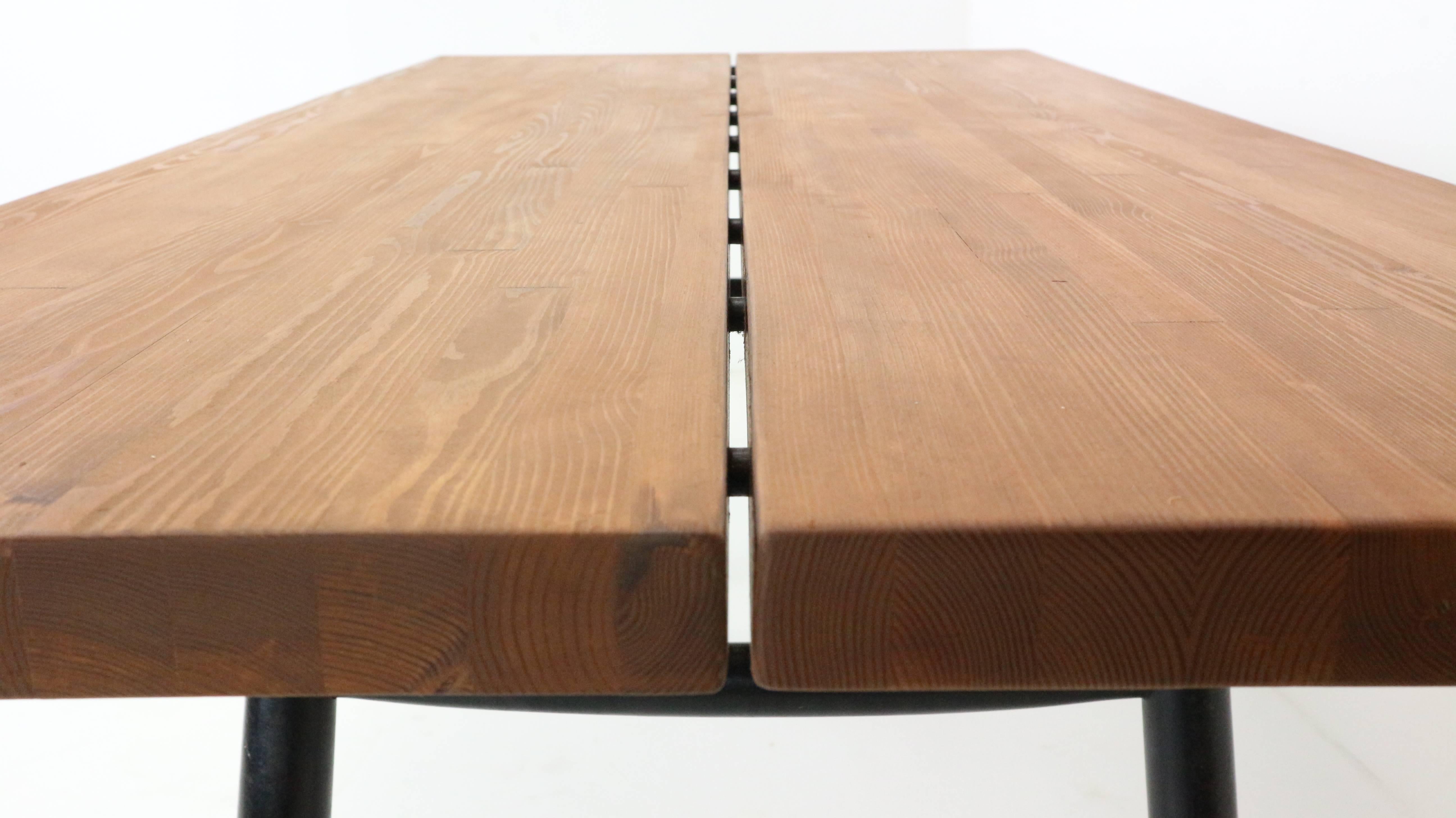 Finnish Ilmari Tapiovaara 'Pirkka' Large Dining Table for Laukaan Puu, Finland, 1955