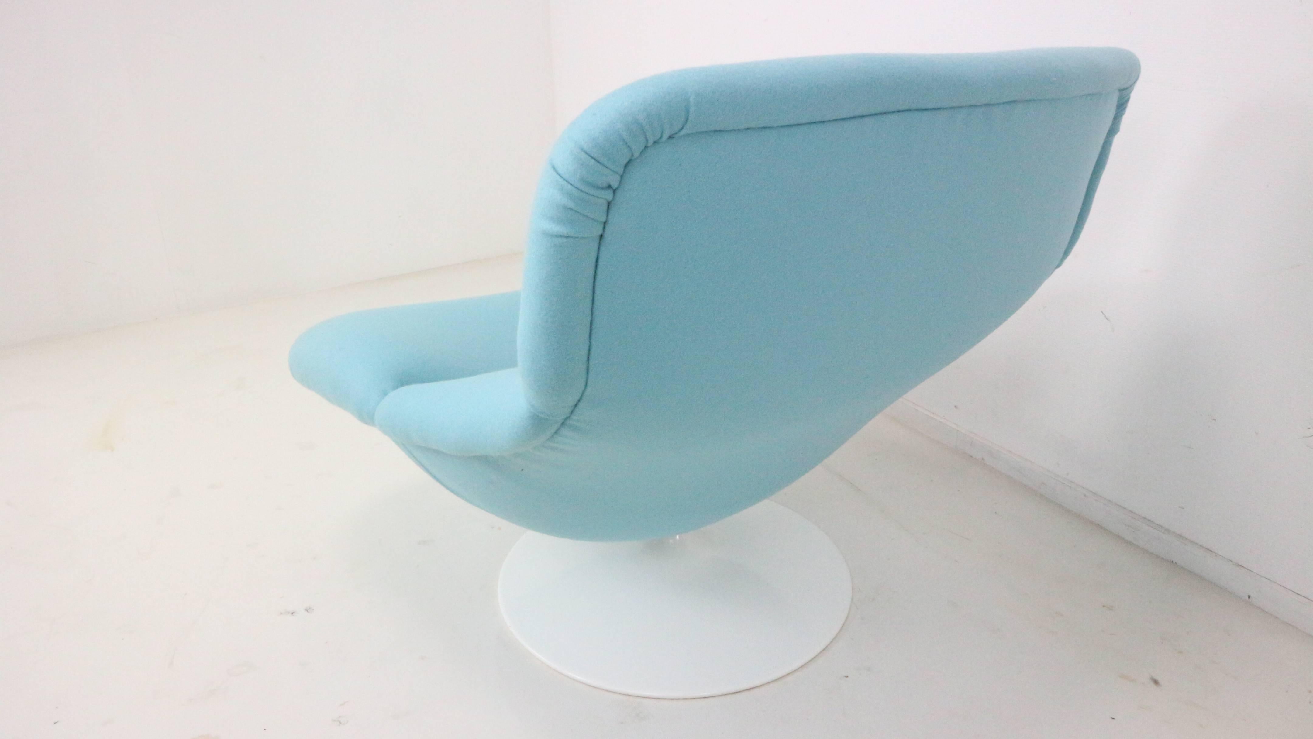 Artifort F518 Lounge Swivel Chair by Geoffrey Harcourt 2