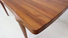 John Bone for Dansmark, Beautiful Solid Teak Coffee Table, circa 1960s