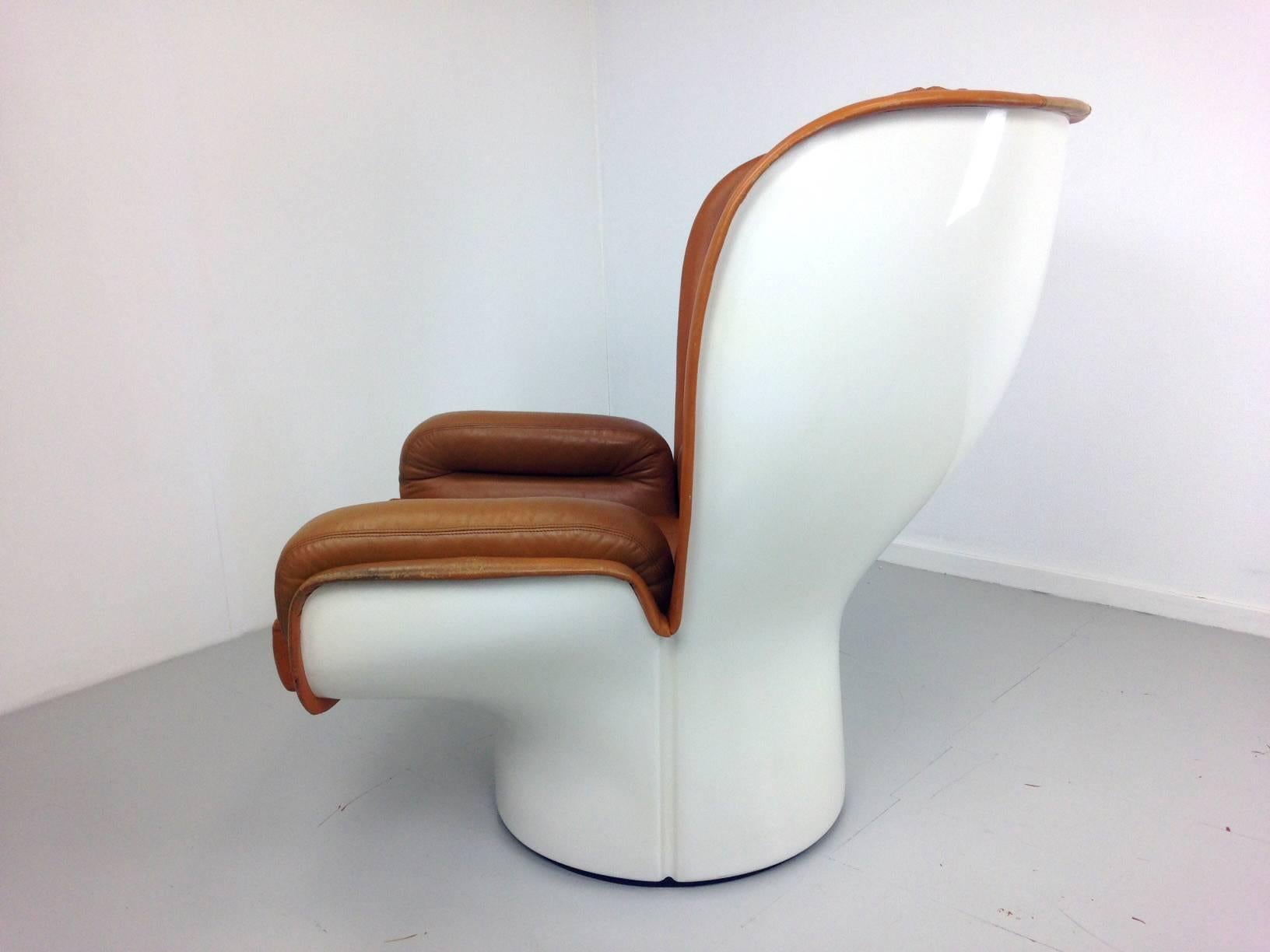 Mid-Century Modern Elda by Joe Colombo for Comfort Italy, 1960s