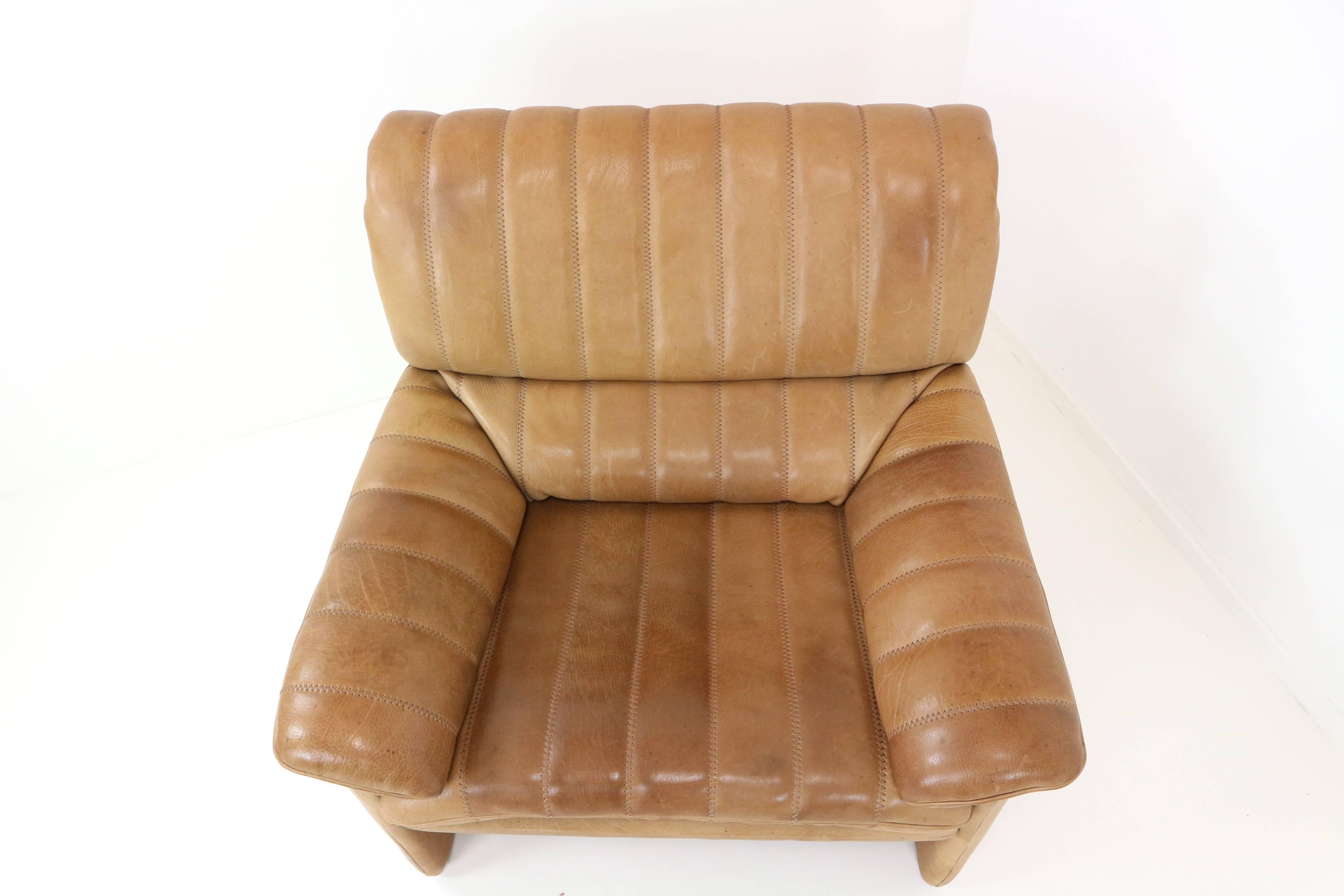 De Sede Ds-85 Leather Living Room Set, 1970s 1