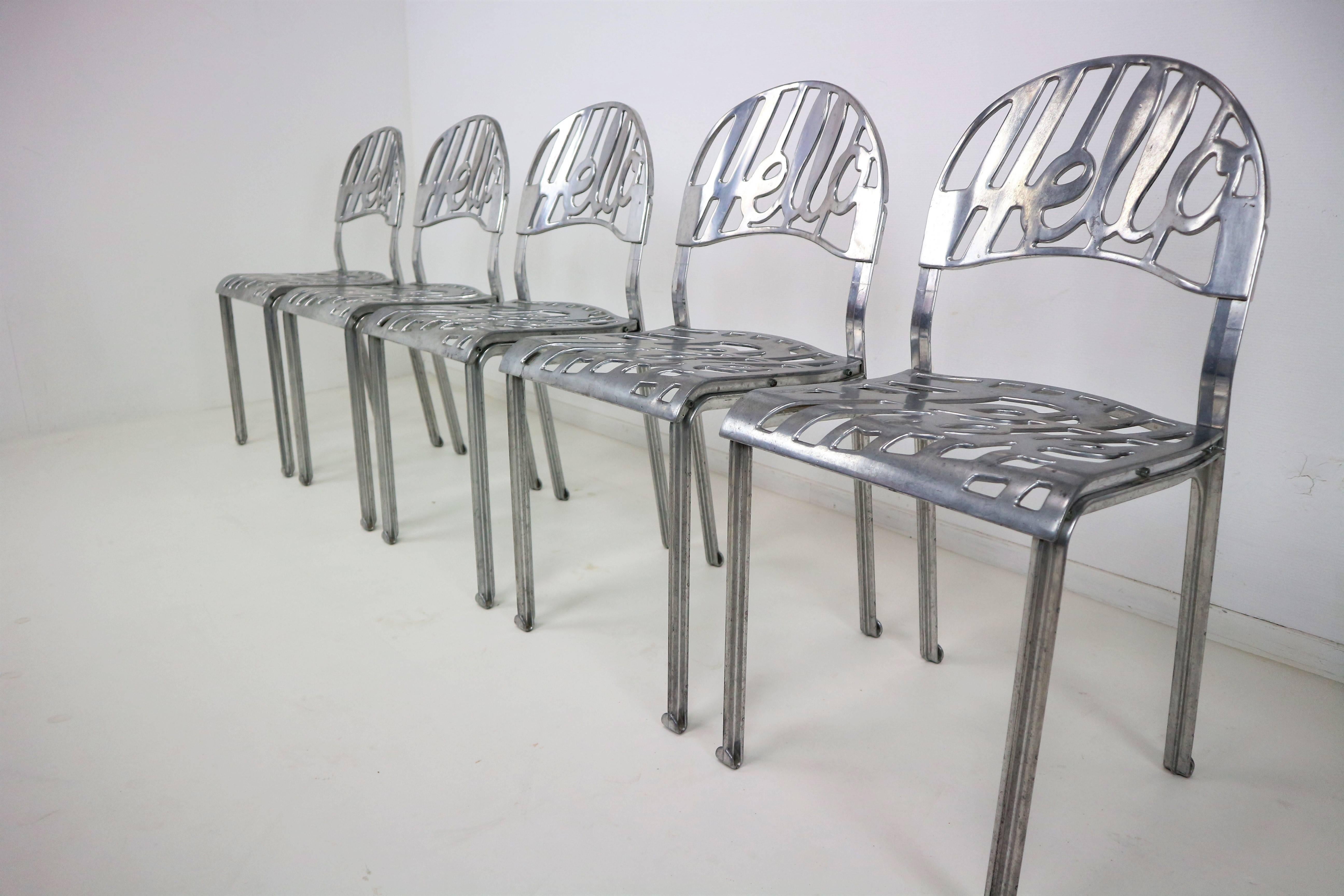 Aluminum Set of Five Jeremy Harvey 