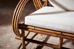 Stunning Mid-Century Bamboo Sofa