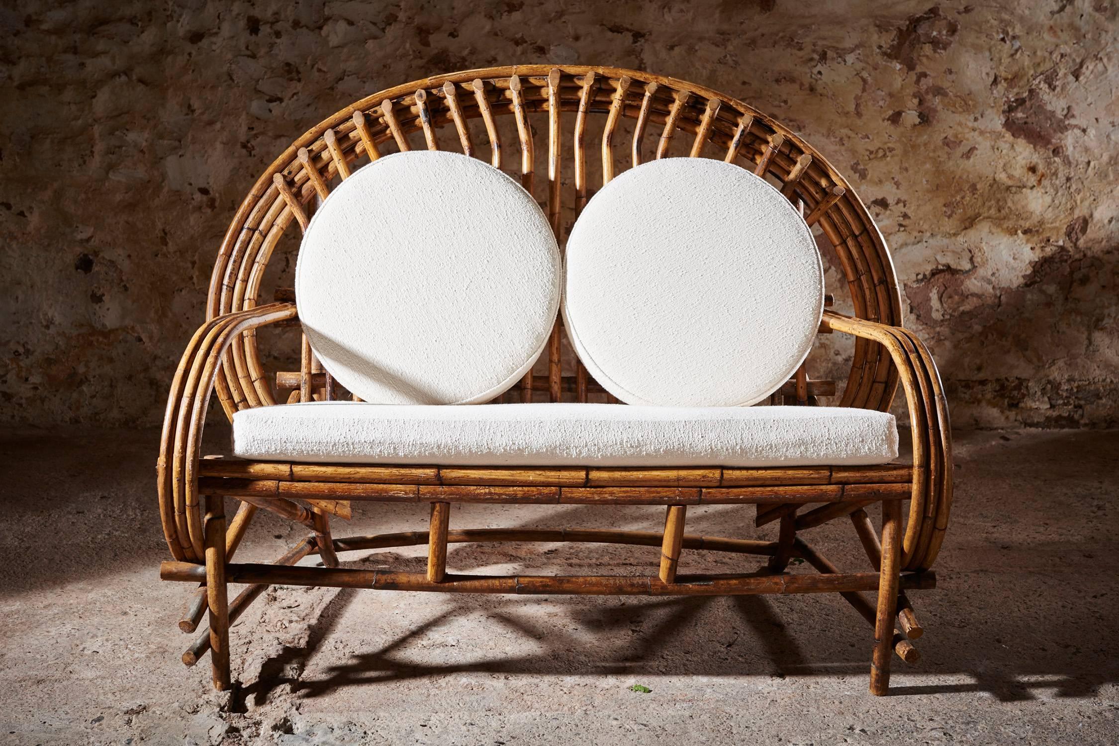 modern bamboo sofa