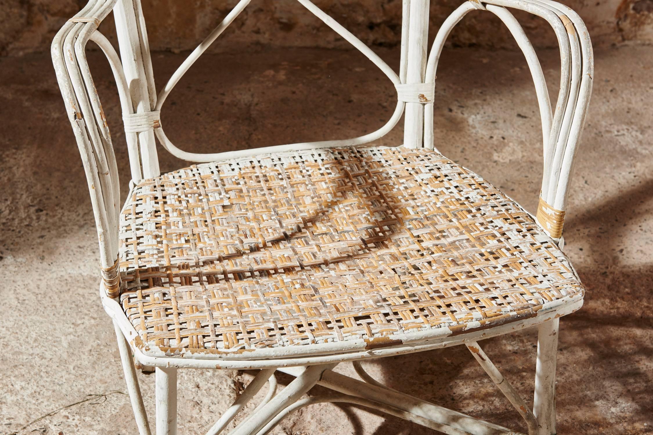 19th Century Wicker Chairs For Sale 1