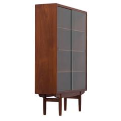 Vintage Mid-Century Bookcase Cabinet Danish Teak by Børge Mogensen