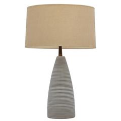 Table Lamp by Jane and Gordon Martz Original Shade Finial