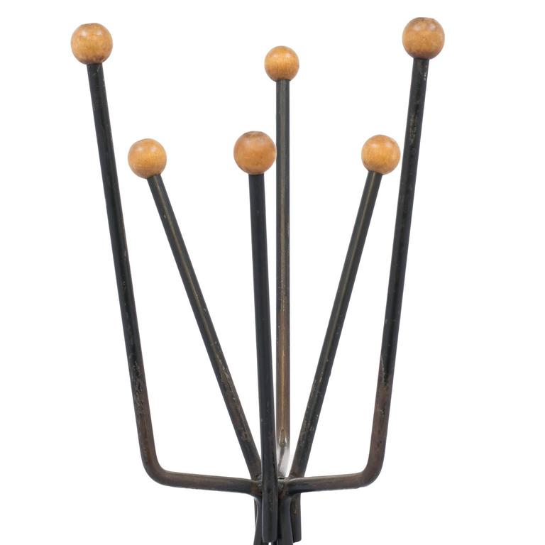 MidCentury Coat Rack Stand Attributed to Tony Paul at 1stDibs