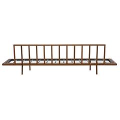Mel Smilow Daybed Sofa Frame in Walnut for Smilow-Thielle