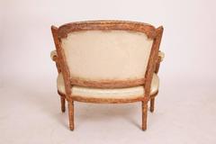 Louis XV Armchair, Marquise, circa 1780, France, Dry Scraped to Original Color