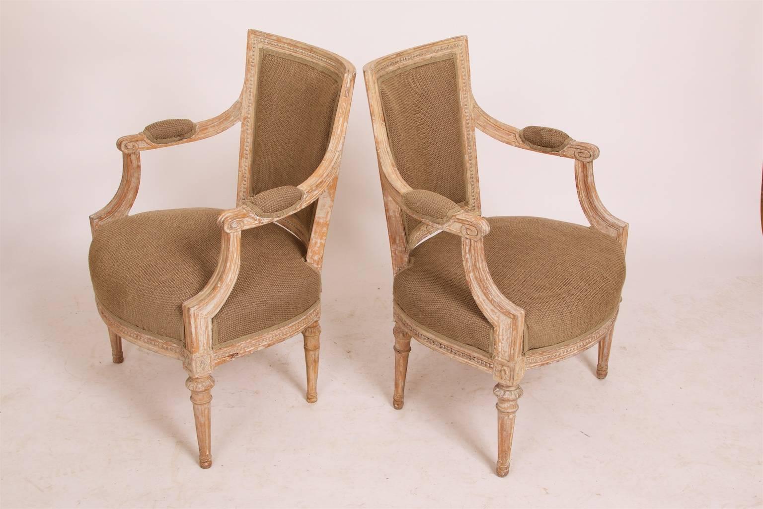 Armchairs, a pair, Gustavian, circa 1790. Sweden
Dry scraped to original color and retouched