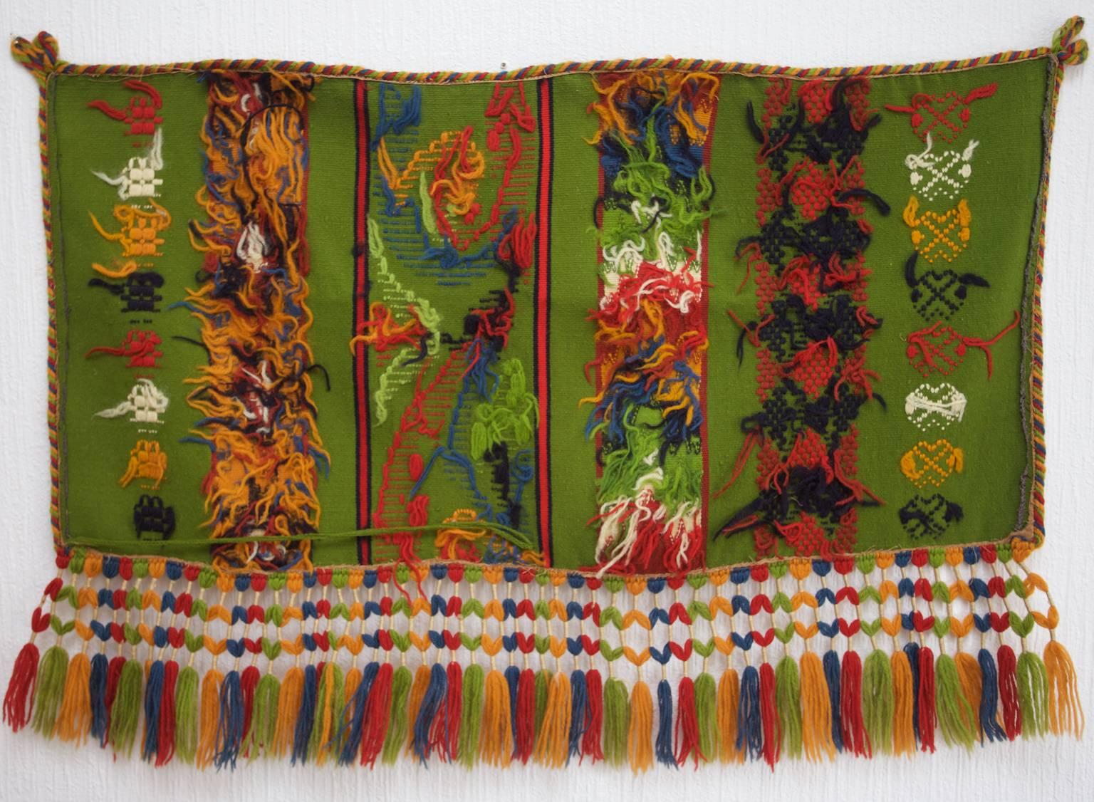 Wall Cover from the Vicinity of Nyteboda in the Province of Skåne, Sweden ca1895 For Sale 2