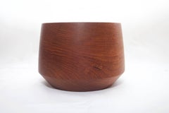 A Beautiful Swedish 1970s Teak Bowl from Uppsala Träsvarveri