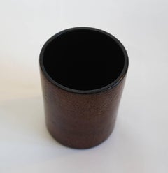 Typical 1970s Pot in Golden Brown Glaze by Ingrid Atterberg for Upsala-Ekeby