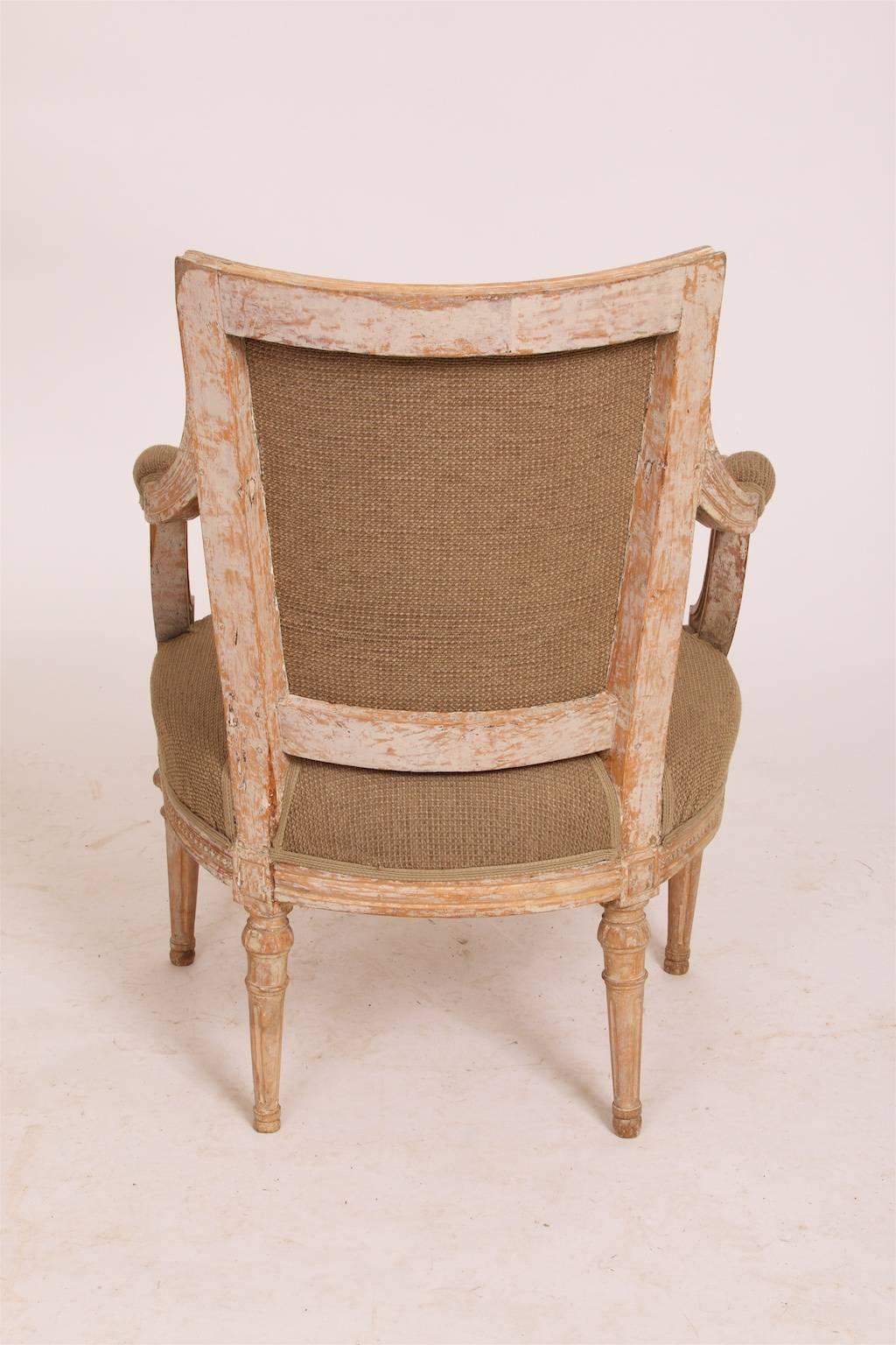 Swedish A Pair of Armchairs, Gustavian, Sweden, circa 1790 For Sale