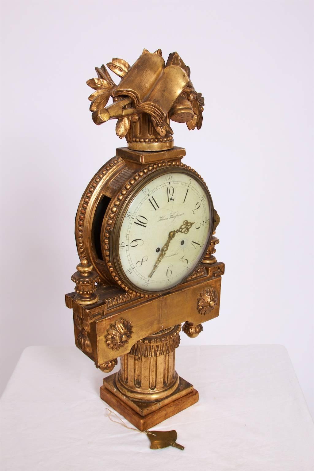 Late 18th Century Gustavian Table watch by Hans Westman, Swedish, Stockholm, circa 1790 For Sale