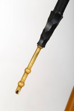 Very Large Tobacco Pipe on Supporting Wheels, Sweden, 19th Century