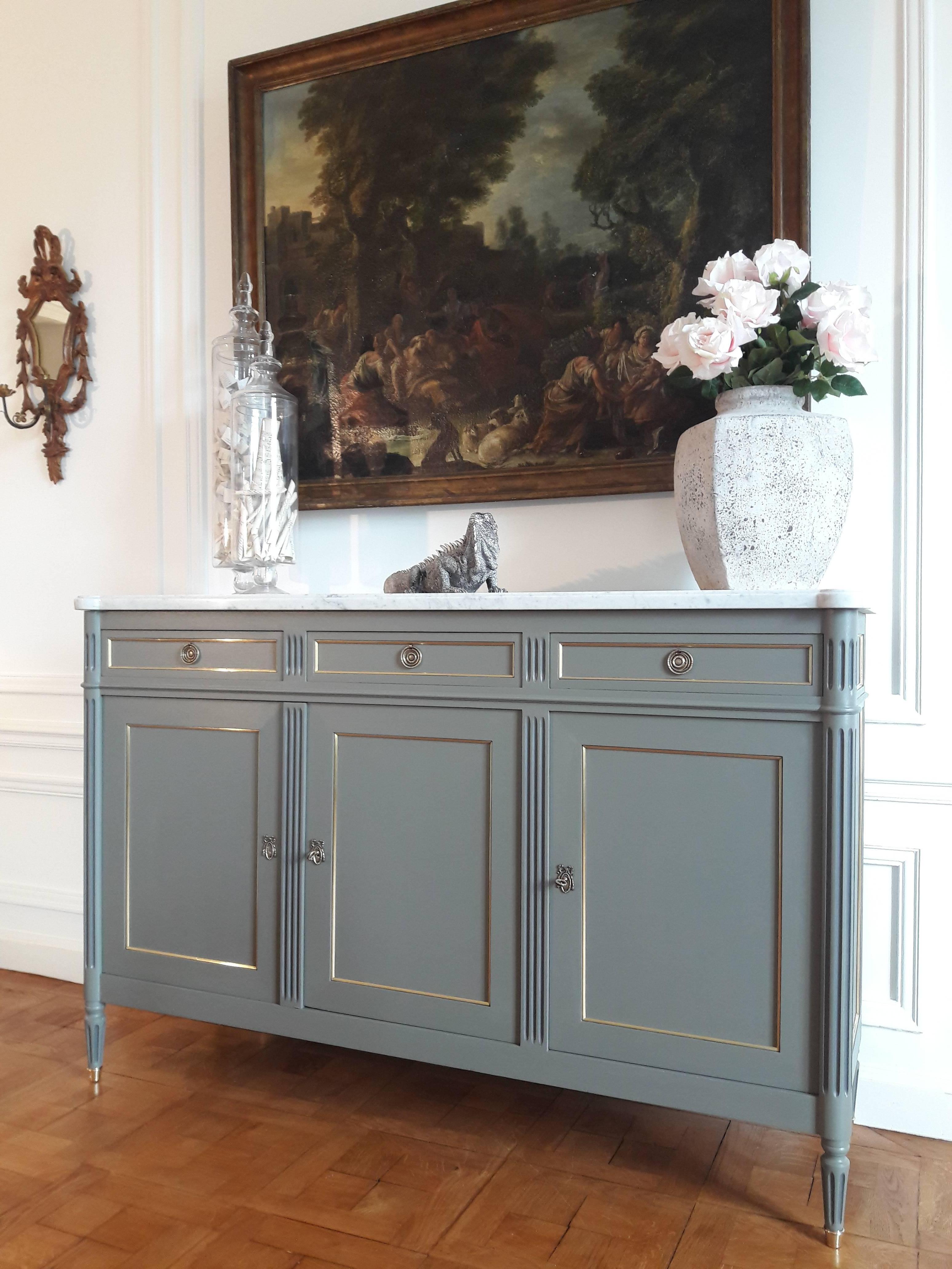 Antique French Louis XVI Style Buffet 5