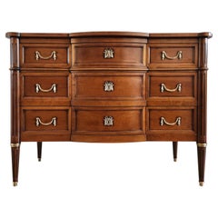 Antique French Louis XVI Chest Of Drawers Commode