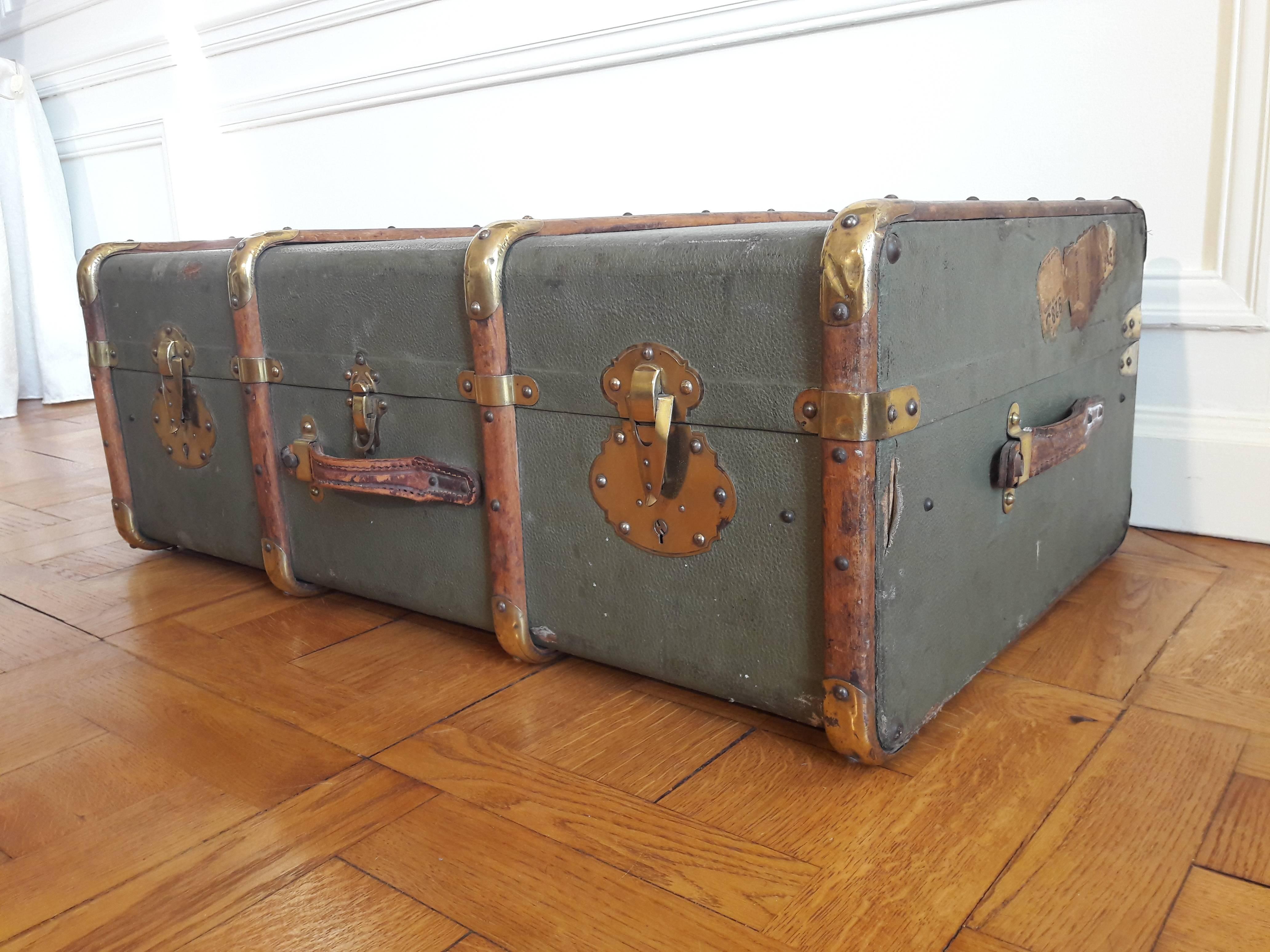 old trunk suitcase