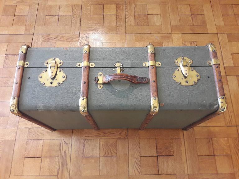 Old Trunk French Army For Sale at 1stdibs