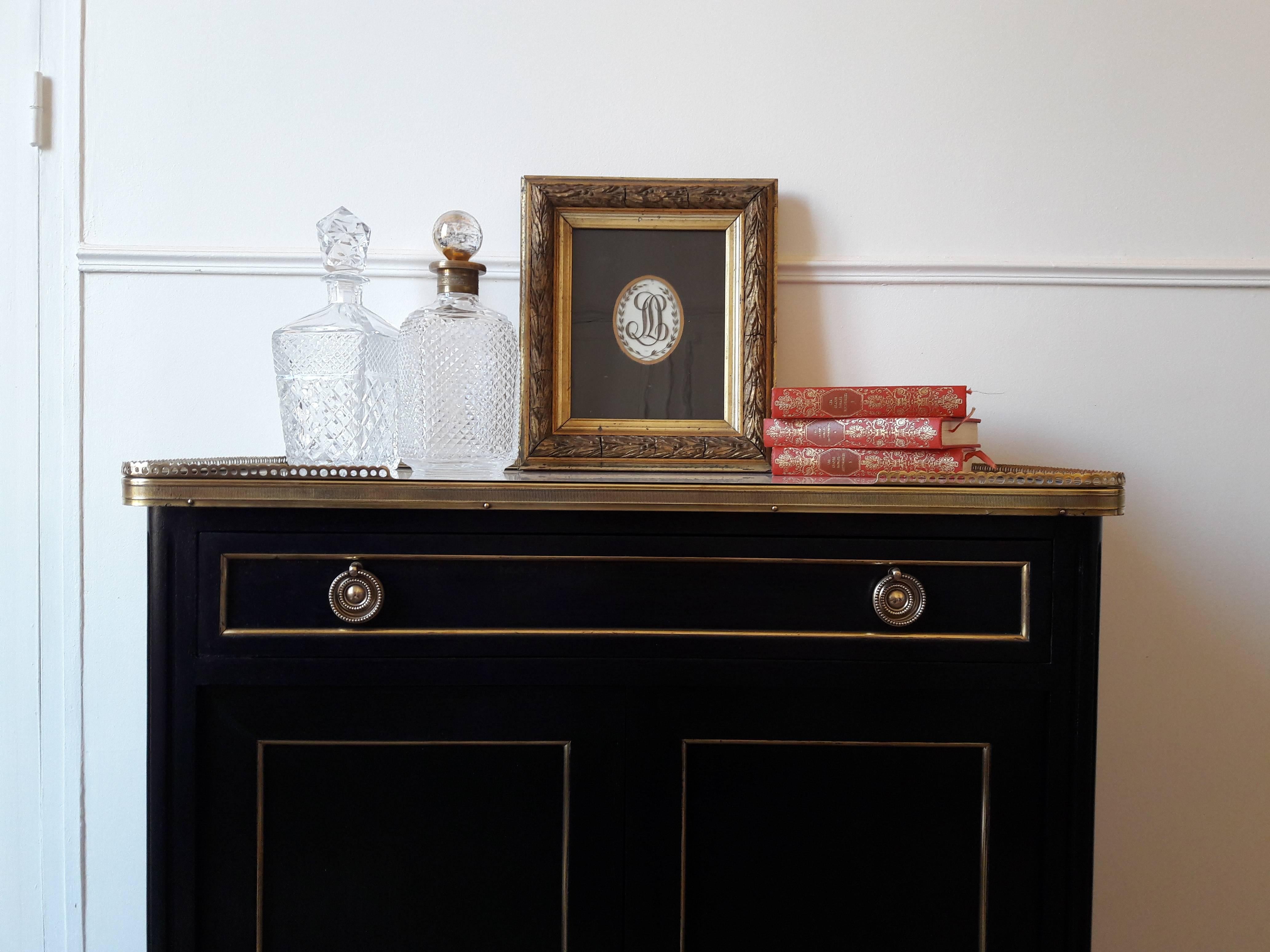 Antique French Louis XVI Style Chest of Drawers Commode Buffet Bar 5