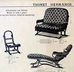 Ladys Easy Chair Thonet Nr.3, circa 1888