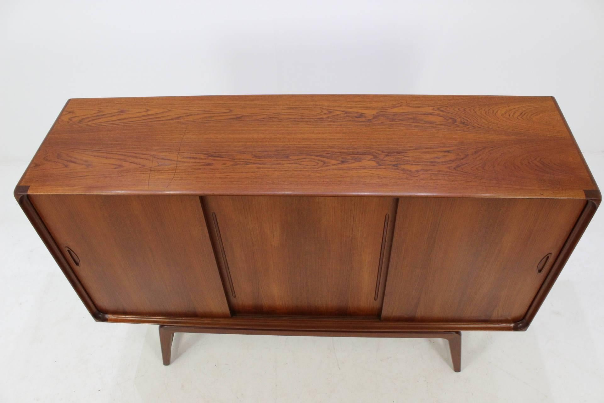 Danish Mid-Century Modern Clausen and Son Sideboard, 1960s In Good Condition In Praha, CZ