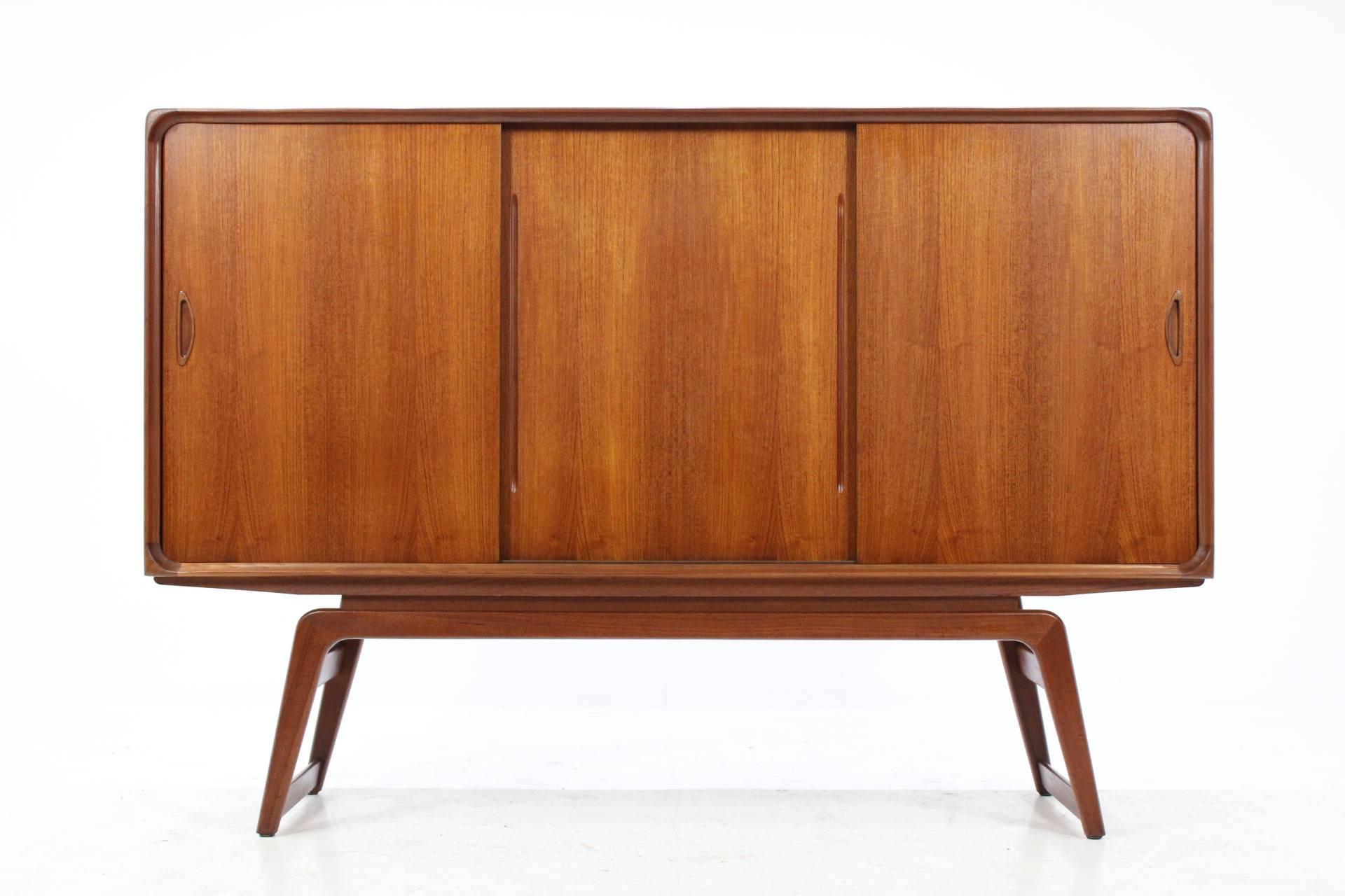 Oiled Danish Mid-Century Modern Clausen and Son Sideboard, 1960s