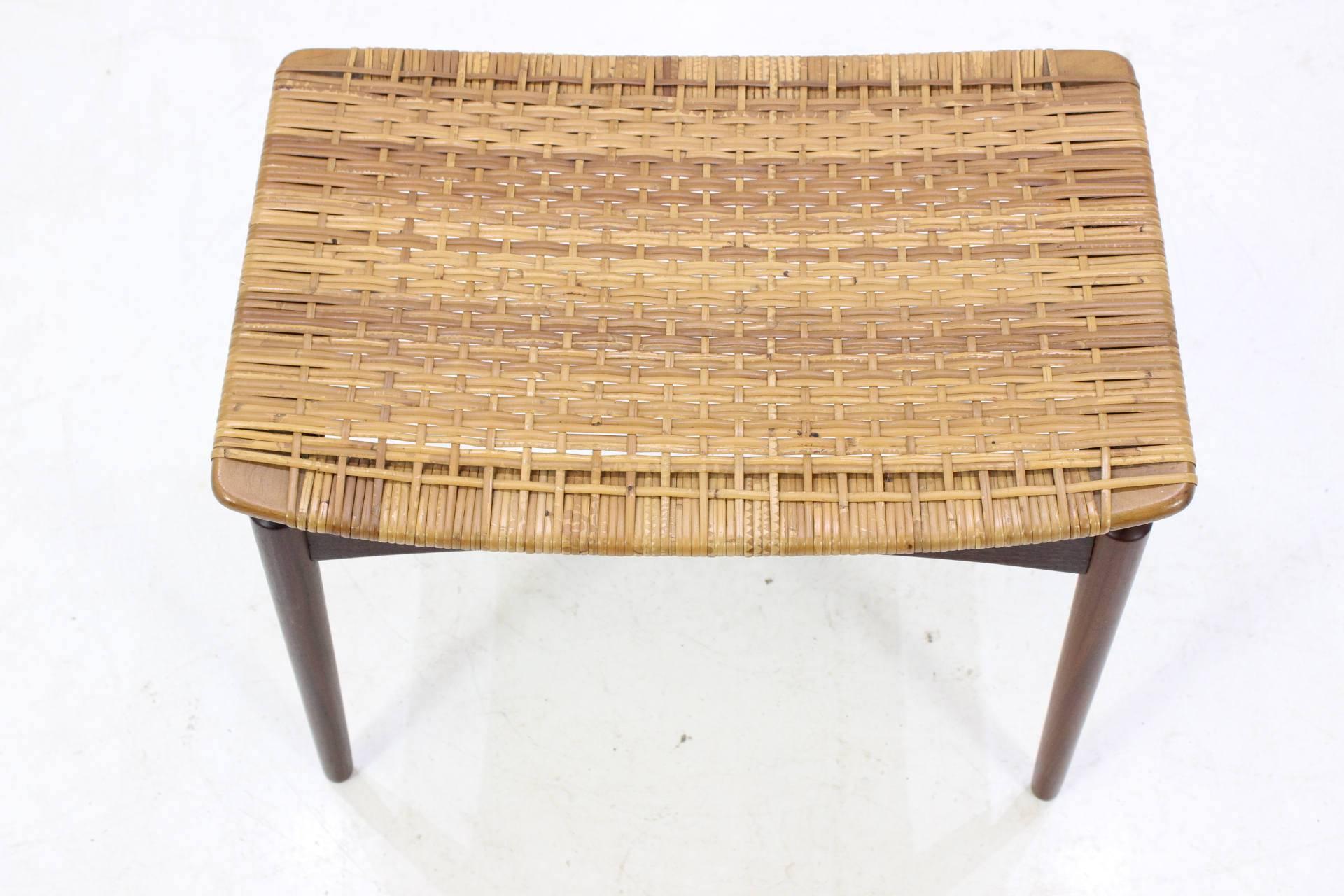 Mid-20th Century Danish Teak Stool, 1960s