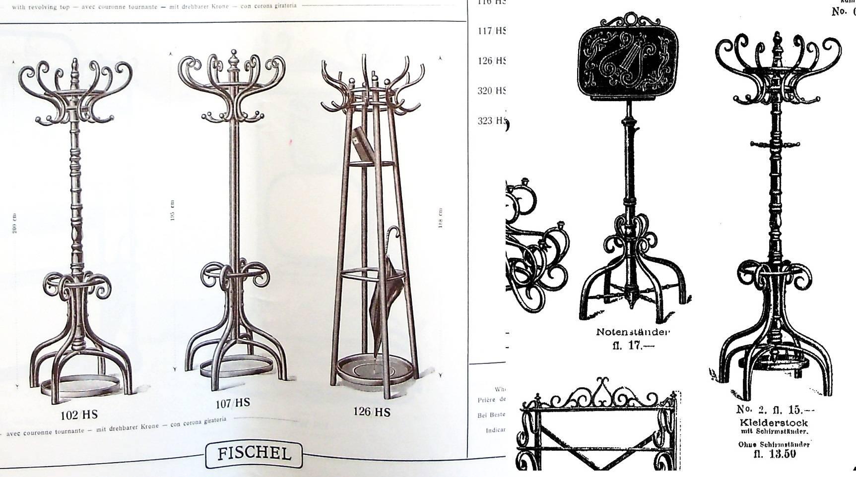 Austrian Viennese Floor Hanger D.G.Fischel Nr.2, circa 1900