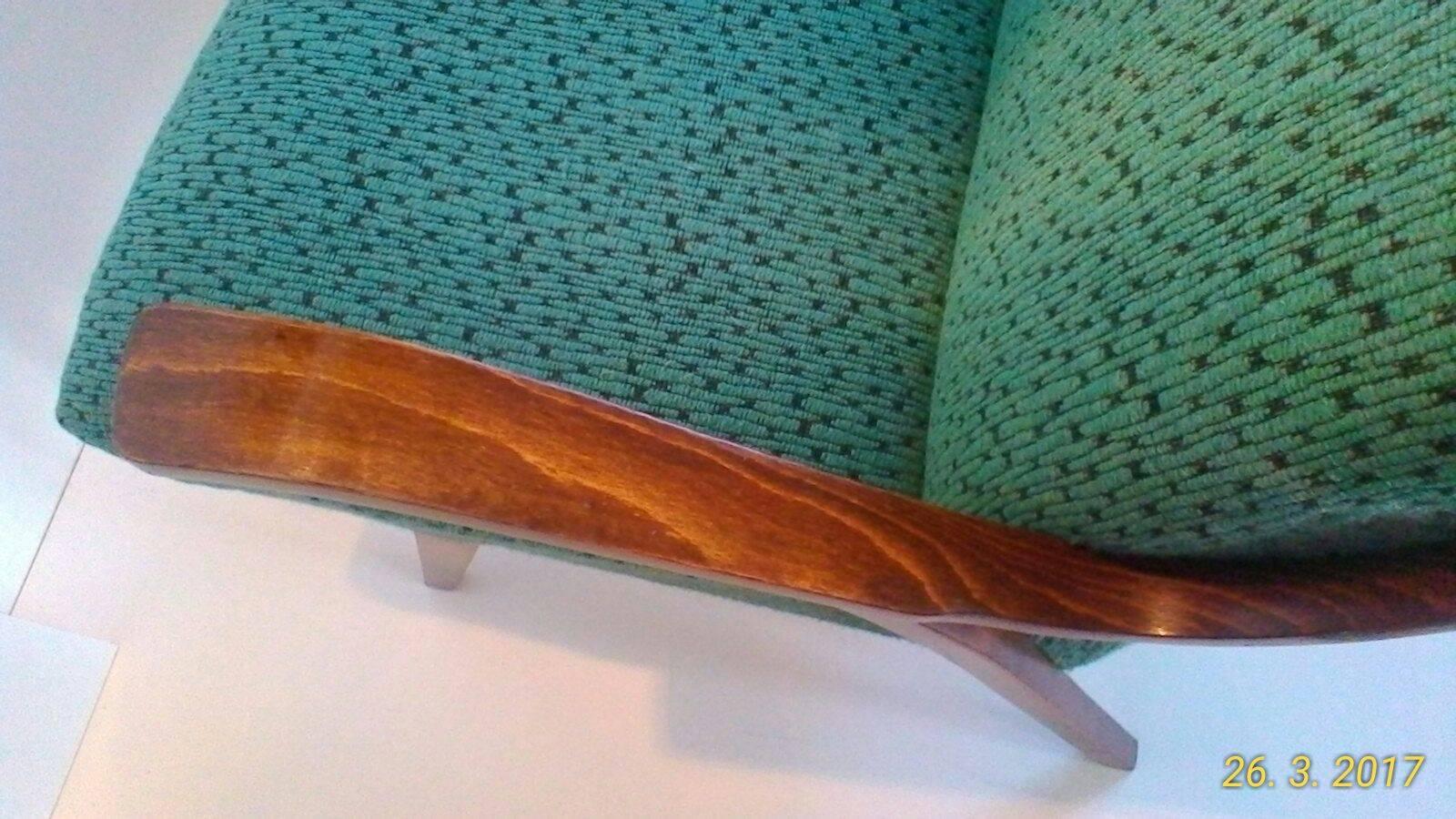 Paire de fauteuils de style Bruxelles Bon état - En vente à Praha, CZ